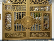 Cổng nhôm đúc ở tại Đồng Tháp 
