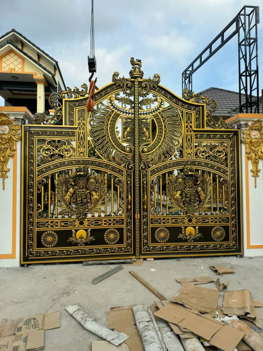 Báo giá cổng nhôm đúc mới nhất 