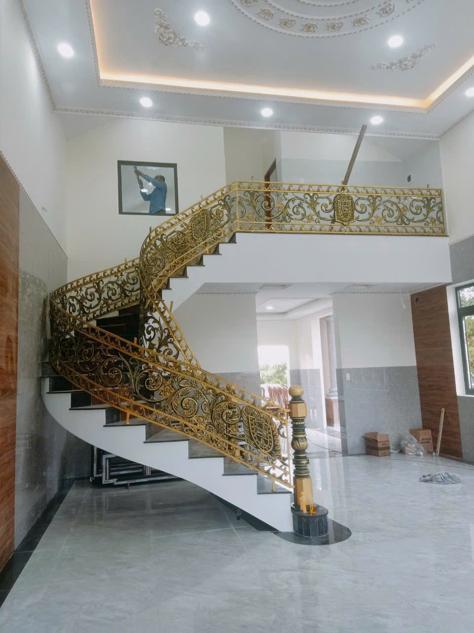 Cầu thang mẫu C20
