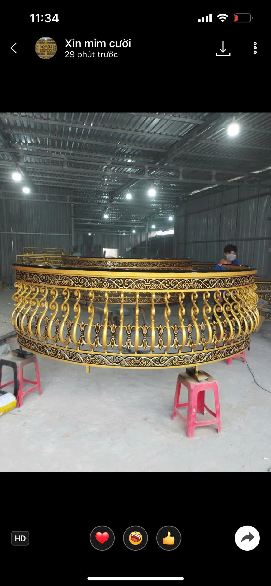 Lan can mẫu LC22