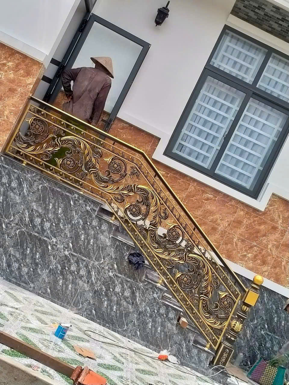 Cầu thang mẫu C24