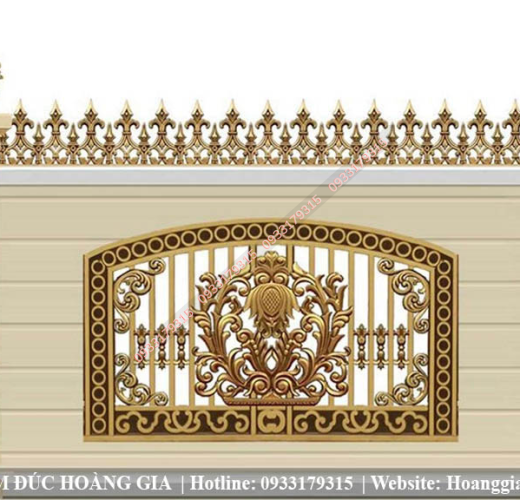 Hàng rào mẫu H08